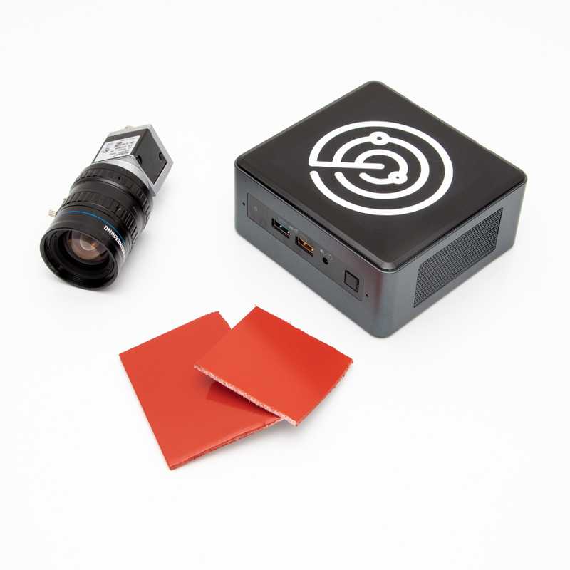 Product PaintScanner with PC, Kamera und Lackstücken